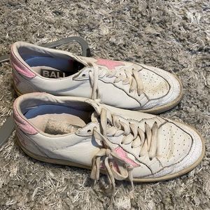 Golden goose ball star sneakers worn multiple times